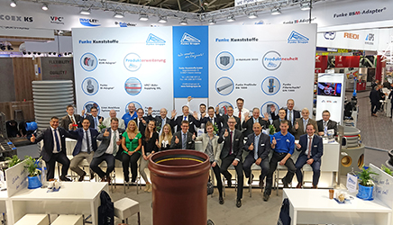 Erfolgreicher Auftritt von Funke auf der IFAT 2018 Erfolgreicher Auftritt von Funke auf der IFAT 2018