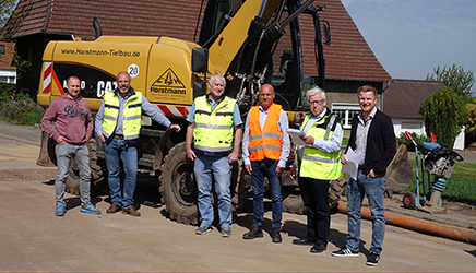 Gemeinde Hille saniert Kanäle mit Funke-Produkten Gemeinde Hille saniert Kanäle mit Funke-Produkten