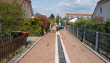 Eine saubere Lösung für den Klötzer Weg Eine saubere Lösung für den Klötzer Weg