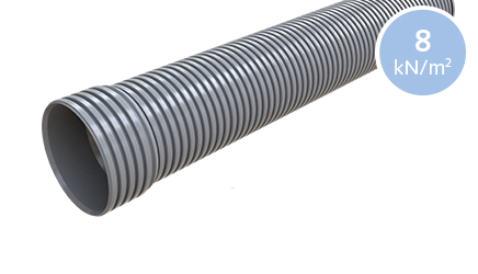 DWCor® 3000-Kanalrohr DN/ID 300 - 1000 / SN 8