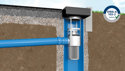 Innolet G Straßenablauffilter für Nass-Schlammfang