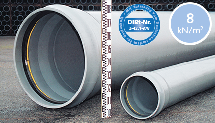 Connex Kanalrohrsystem DN/OD 315 - 800 / SN 8