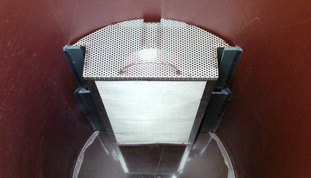 HS-Reinigungsschacht DN/OD 800 mit VA Sieb