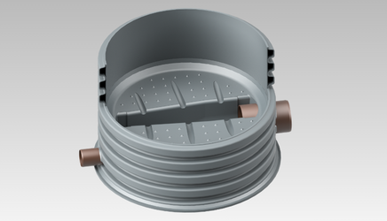 DWCor® - Druckentlastungsschacht DN 800 / DN 1000