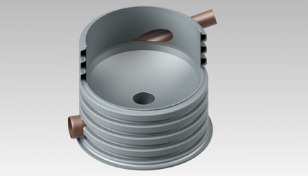 DWCor® - Energieumwandlungsschacht DN 800 / DN 1000