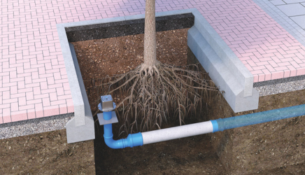 Funke Bewässerungsrohre